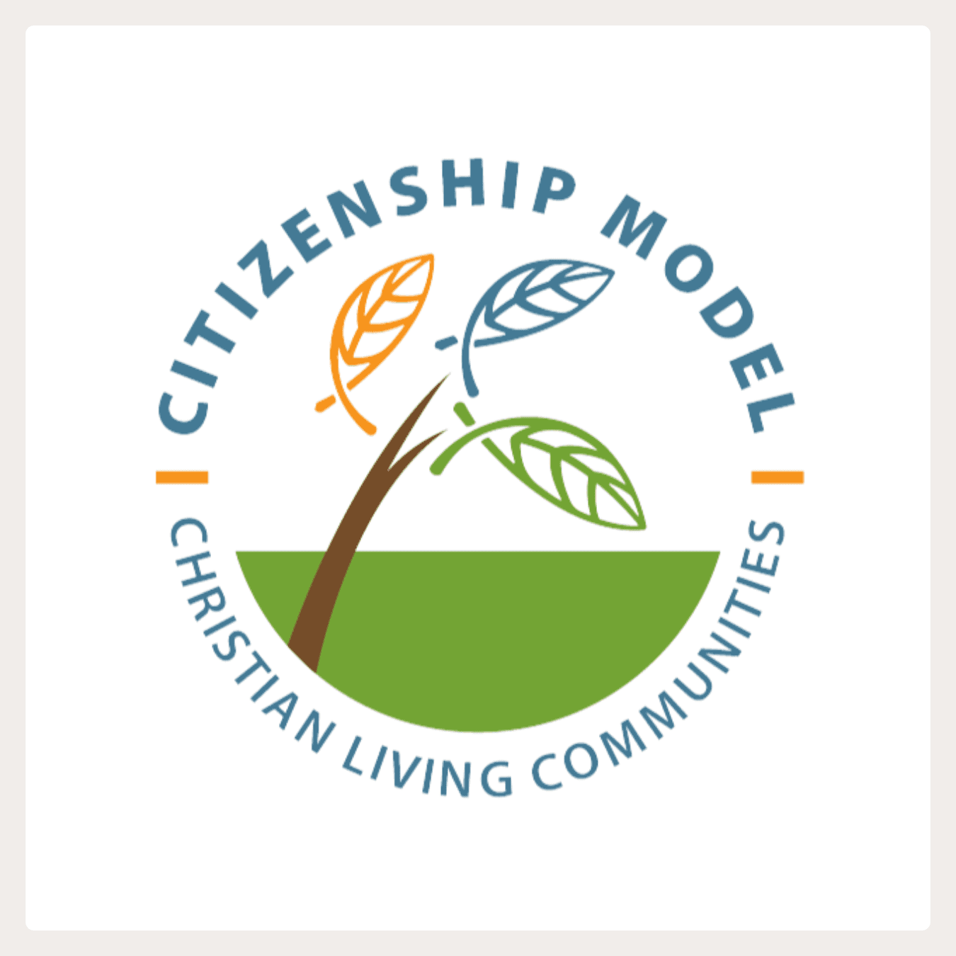 Clermont Park Senior Living Community in Denver, CO - citizenship model logo with border square