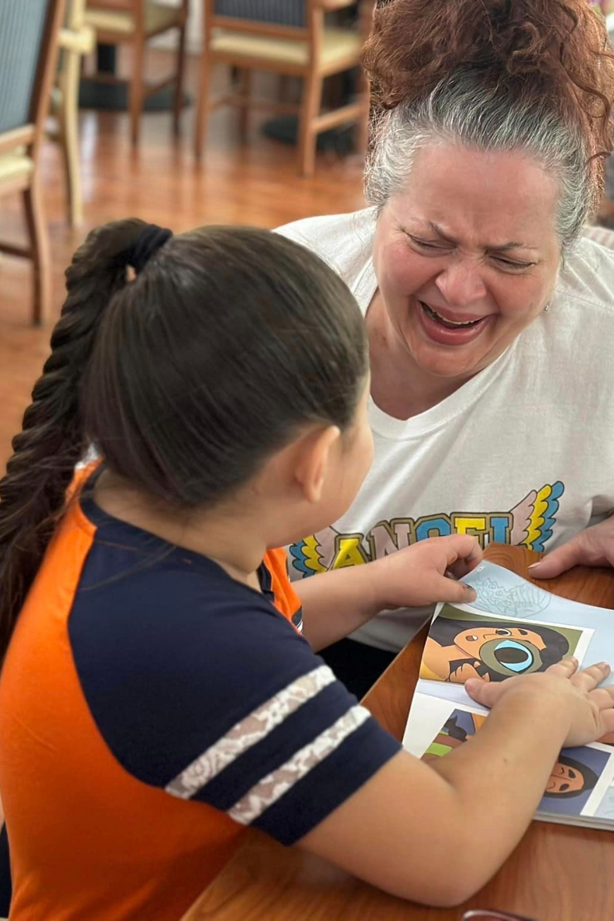 Dayspring Villa Assisted Living Community in Denver, CO - resident with little girl portrait