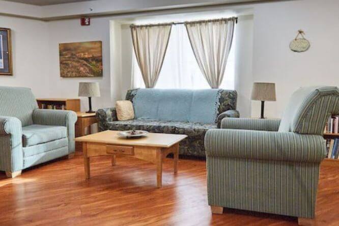 Dayspring Villa Assisted Living Community in Denver, CO - recreational room square