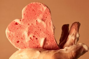 Dayspring Villa Assisted Living Community in Denver, CO - soapy sponge in the shape of a heart