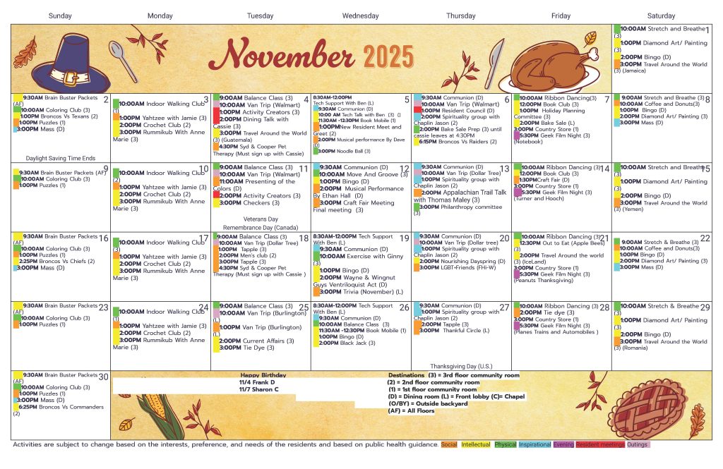 Dayspring Villa Assisted Living Community in Denver, CO - november 2025