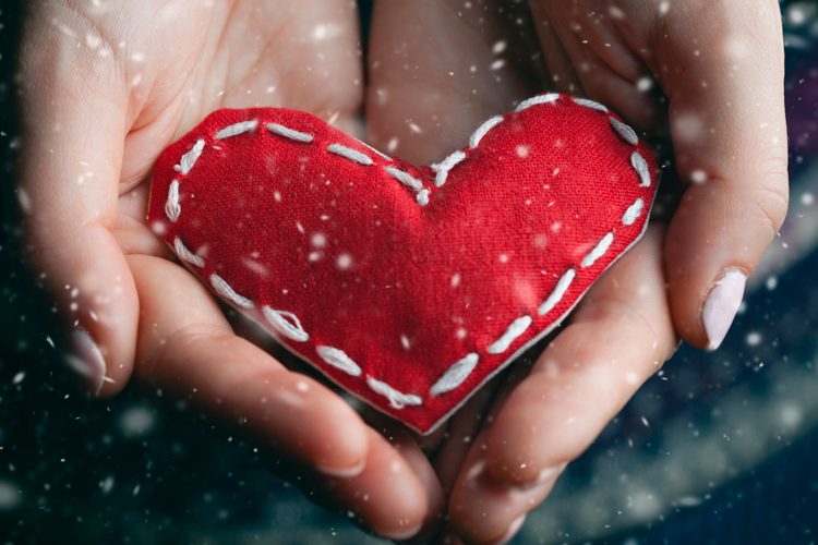 Dayspring Villa Assisted Living Community in Denver, CO - red cloth heart