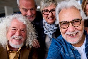 Dayspring Villa Assisted Living Community in Denver, CO - happy group of seniors