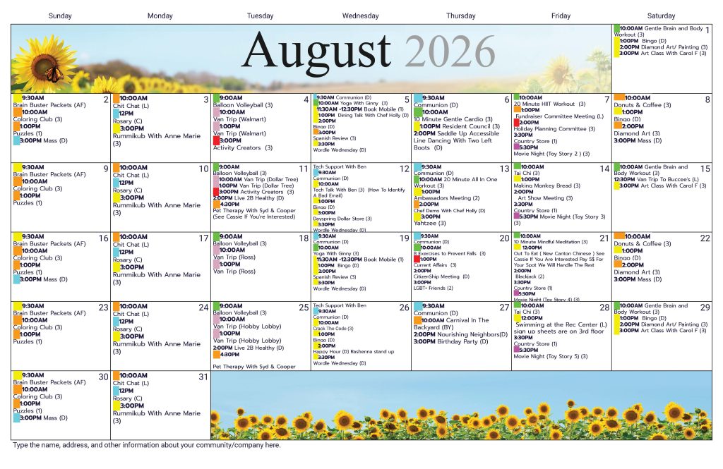 Dayspring Villa Assisted Living Community in Denver, CO - aug 26