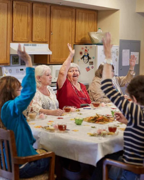 Dayspring Villa Assisted Living Community in Denver, CO - ice cream social square